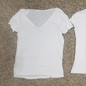 J Crew White Tissue Tee Shirt T Shirt Short Sleeve